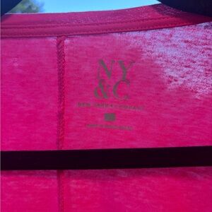New York & Company Fuchsia Top